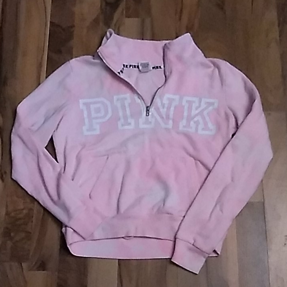 Pink quarter 💗 zip sweatshirt